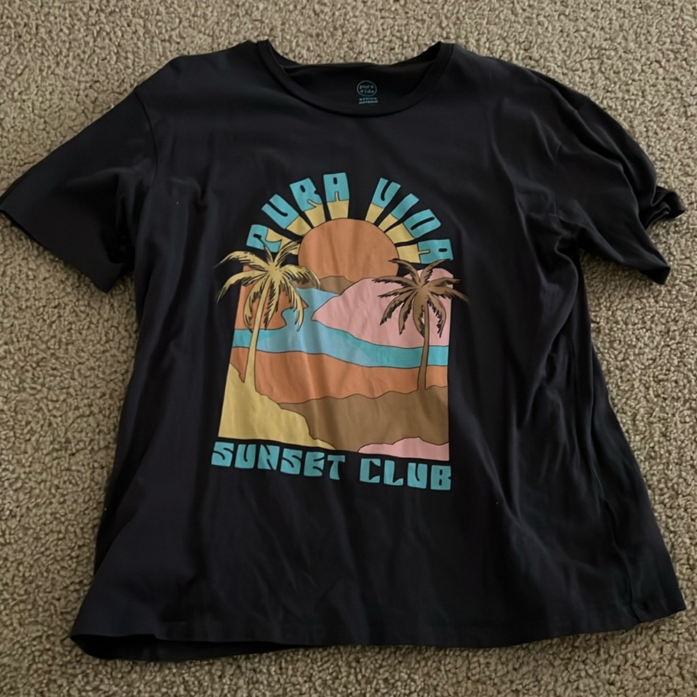 Pura vida sunset club tee